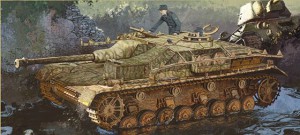 Sd。Kfz的。167StuG的。四早期生产w/Zimmerit龙6576