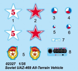 Veicolo fuoristrada sovietico UAZ-469 - Trombettista 02327