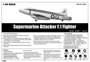 Supermarine Attacker F.1 Fighter - Trombettista 02866