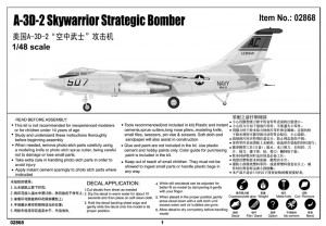 Bombardero Estratégico A-3D-2 Skywarrior - Trumpeter 02868