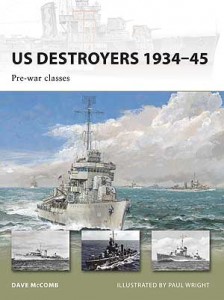 Destructores estadounidenses 1934-45: Clases previas a la guerra