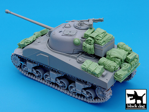 Zestaw akcesoriów British Sherman Firefly - BLACKDOG 35029