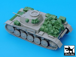 Pz.Kpfw. II Ausf C komplet dodatkov - BLACKDOG 35032