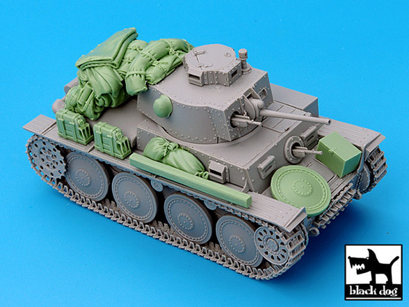 Pz.Kpfw.38 Ausf.G アクセサリセット - BLACKDOG 35031