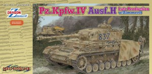 Pz.Kpfw.IV Ausf.H Vėlyva gamyba w/Zimmerit - DRAGON 6560