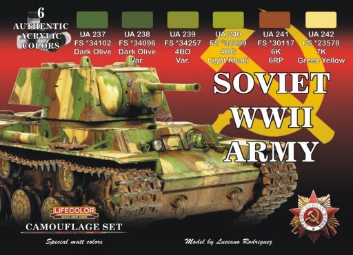 Набір Радянська Армія WW2-LIFECOLOR CS23