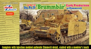 Stu.Pz.IV "Brummbar" Early Production w/Zimmerit - DRAGON 6596