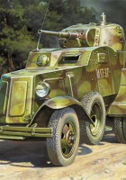 BA-10 Sovjetisk pansarbil - Zvezda 3617
