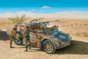 Товарен автомобил като 42 сахарска - ITALERI 6452