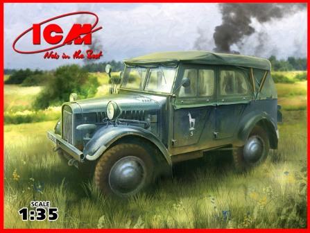 Jednotka-Pkw (Kfz.1) německá Personál Auto - ICM 35521