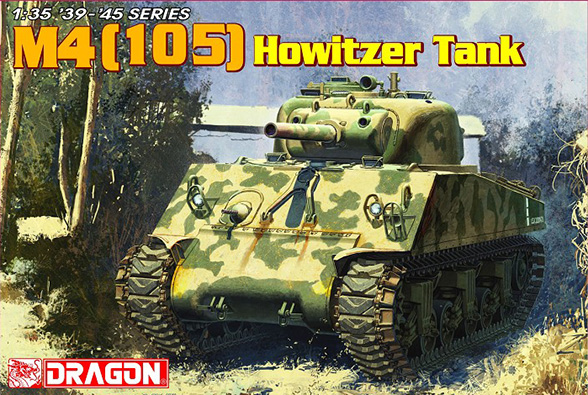 M4 (105) Гаубичний танк – DRAGON 6548