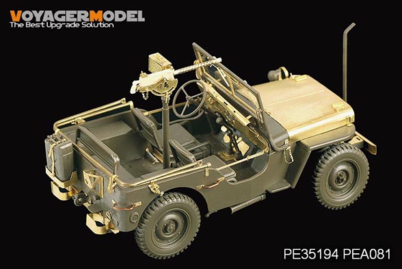 Americký Jeep Willys MB – VOYAGER MODEL PE35194