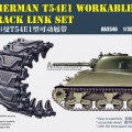 Sherman T54E1 Set di collegamenti cingolati lavorabili - BRONCO AB3546