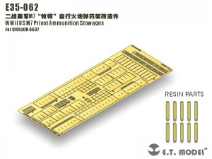 US M7 Priest ammunitionsförråd - E.T.MODEL E35-062