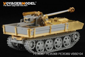 Tyska 75mm PaK 40/4 auf Steyr RSO basic - VOYAGER MODELL PE35367