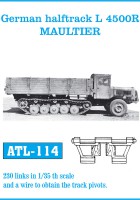 Tysk halftrack L 4500R MAULTIER - FRIULMODEL ATL-114