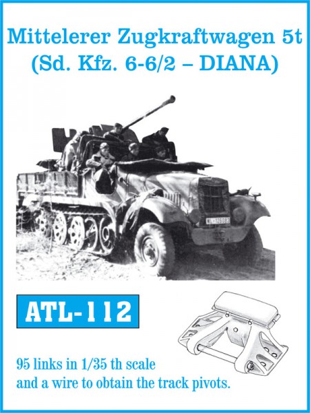 ミッテレラー・ツクラフトワーゲン 5t ( Sd. Kfz. 6-6/2 - ダイアナ) - フリウルモデル ATL-112