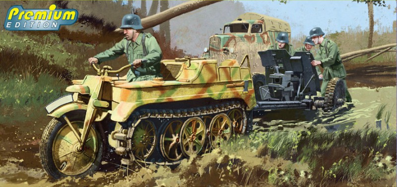 Sd.Kfz.2 ケッテンクラッド 後期型 - ドラゴン 6446 - NET-マケット