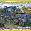 Sd.Kfz.6/2 (BN9) 3.7cm FlaK36 アウフ・ファーゲステル・ツクラフトワーゲン - ブロンコ CB35043