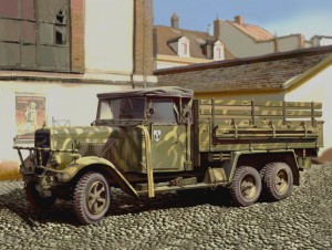 Henschel 33D1 Duitse legertruck uit de Tweede Wereldoorlog - ICM 35466