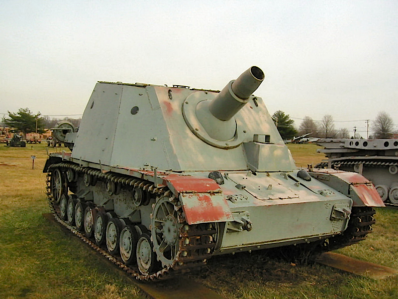 Brummbar - Sturmpanzer IV - Sd.Kfz.166 - Gå runt