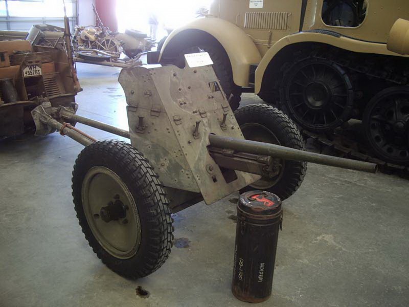 German 37mm Pak35-36 Anti-Tank Gun - Walk Around