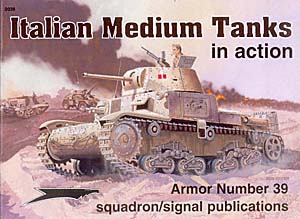 Tanques médios italianos em ação - Squadron Signal SS2039