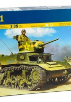 Tanque ligero M3A1 - ITALERI 6498