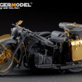 Set German Motorcycle R-12 (For Zvezda 3607) - VOYAGER MODEL PE35093