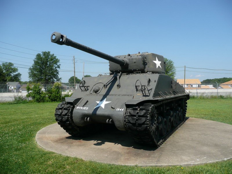 Sherman Tank - Se promener