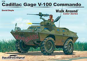 V-100 Commando Color Walk Around - Eskadrilės signalas SS5708