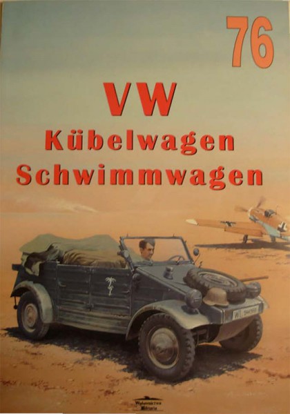 VW Кубельваген Швиммваген - Wydawnictwo Militaria 076
