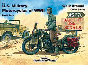 WWII Motorcycles Color Walk Around - Squadron Signal SS5707