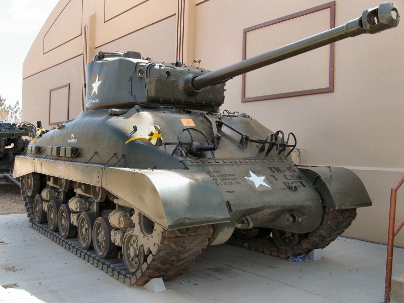 M4A1 - Sherman - Chodiť