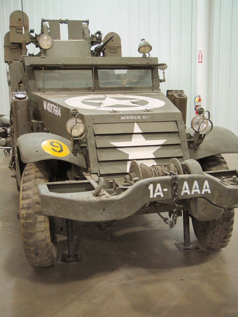 White M16 Gun Motor Carriage