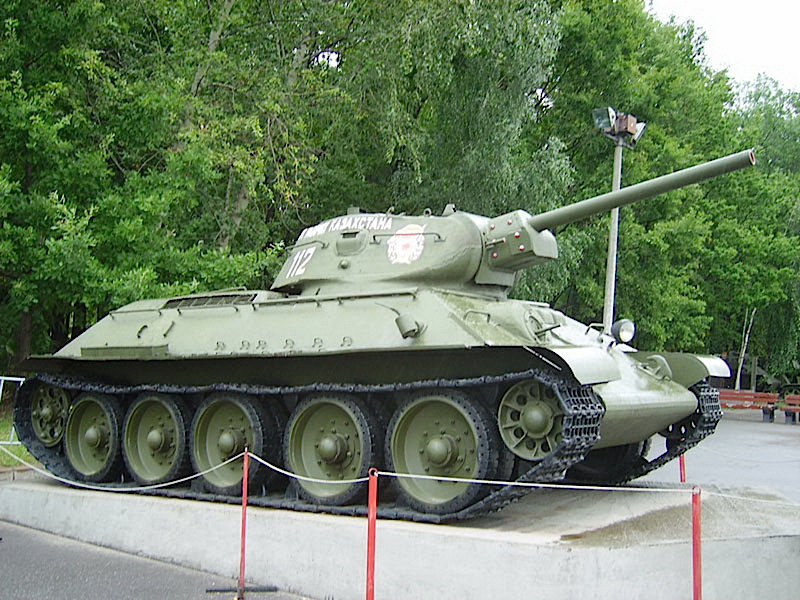 Char T-34/76 Modèle 1941 - Rondgang