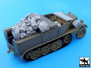 Conjunto de accesorios Sd.Kfz.11 - Black Dog T35052