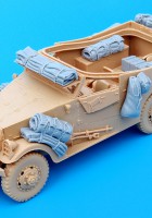 US M3 Scout Car  accessories set - Black Dog T35049