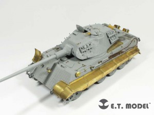 Втора световна война Немски КИНГ ТИГЪР - E.T.MODEL E35-033