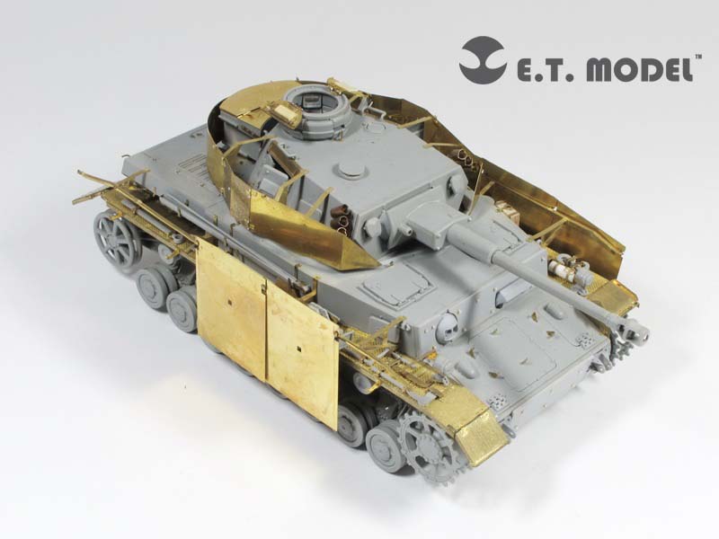 WOII Duitse Pz.Kpfw.IV Ausf.F2/G Basic - E.T.MODEL E35-084