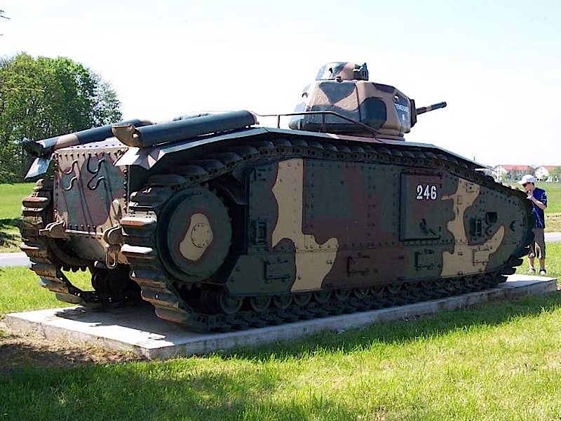 Char B1 bis - Περιήγηση