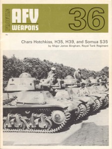 Hotchkiss, H35, H39 en Somua 35 tanks - AFV Wapens 36