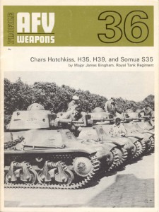 Tanky Hotchkiss, H35, H39 a Somua 35 - AFV Zbraně 36