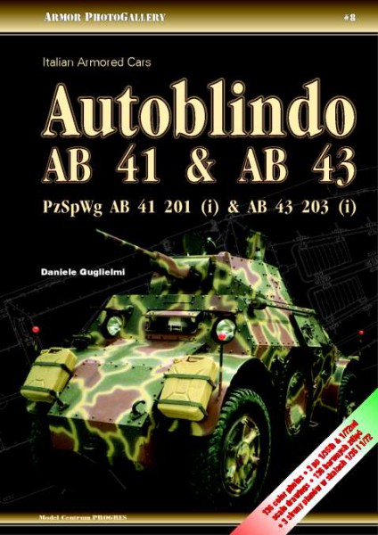 Италиански бронирани автомобили Autoblindo AB 41 & AB 43 - Броня фотогалерия 008