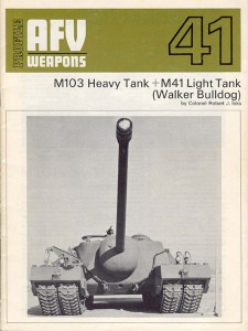 M103 nehéz tank - M41 könnyű tank - AFV fegyverek 41