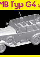 MB Typ G4 Partisanenwagen - Cyber Hobby 6715