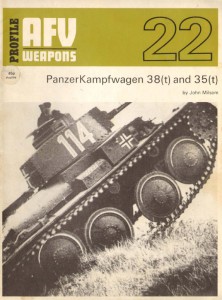 PanzerKampfwagen 38t et 35t - AFV Armes 22