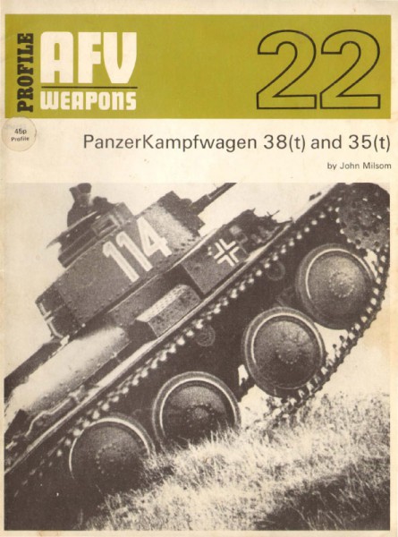 PanzerKampfwagen 38t i 35t - BROŃ AFV 22