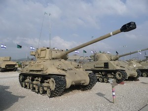 Super Sherman M-51 - Procházka Kolem
