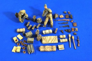 Rutnät - ammunition - stuvning - besättning - Verlinden 2707